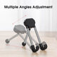 Portable Foldable Multi-Angle Adjustment Mobile Phone/ Tablet Desktop Holder Stand Bracket for 4-12 inch Devices