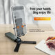 Portable Foldable Tablet/ Phone Holder Online Learning Live Streaming Desktop Tripod Stand For iPhone 12 Poco For Samsung Galaxy S21 X3 NFC