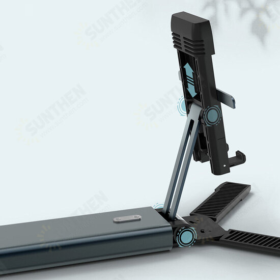 Portable Foldable Tablet/ Phone Holder Online Learning Live Streaming Desktop Tripod Stand For iPhone 12 Poco For Samsung Galaxy S21 X3 NFC