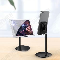 Portable Telescopic 45° Angle Height Adjustable Anti-slip Aluminium Alloy Desktop Stand Tablet Phone Holder for iPhone below 7.9 inch Screen Portable Telescopic 45° Angle Height Adjustable Anti-slip Aluminium Alloy Desktop Stand Tablet Phone Holder for iPhone below 7.9 inch Screen