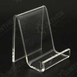Portable Transparent Acrylic Mobile Phone Desktop Holder Stand Portable Transparent Acrylic Mobile Phone Desktop Holder Stand