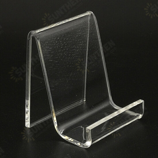 Portable Transparent Acrylic Mobile Phone Desktop Holder Stand