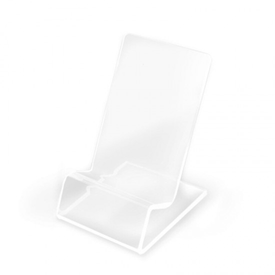 Portable Transparent Acrylic Mobile Phone Desktop Holder Stand