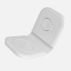 S33 15W For MagSafe 2 in 1 Folding Duo Wireless Charger Portable induction Charger For iPhone 12 iWatch Airpods Wireless Fast Mobile Phone QI Charger