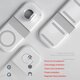 S33 15W For MagSafe 2 in 1 Folding Duo Wireless Charger Portable induction Charger For iPhone 12 iWatch Airpods Wireless Fast Mobile Phone QI Charger