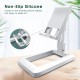 Tablet/ Phone Holder Portable Foldable Online Learning Live Streaming Desktop Stand Tablet Cellphone Holder for iPhone 12 POCO X3 NFC