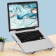 Universal 10-Gear Height Adjustable Heat Dissipation ABS Macbook Desktop Stand Holder for 10-17.3 inch Devices