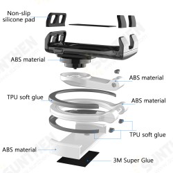 Universal 2-in-1 360° Rotation Tablet Phone Stand Holder Kitchen Wall Desktop Mount Compatible with 4.7inch to 12.9inch Universal 2-in-1 360° Rotation Tablet Phone Stand Holder Kitchen Wall Desktop Mount Compatible with 4.7inch to 12.9inch