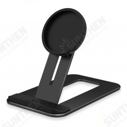 Universal Adjustable Height of MagSafe Wireless Charger Base Mount Aluminium Alloy Desktop Holder for iPhone 12 Series Universal Adjustable Height of MagSafe Wireless Charger Base Mount Aluminium Alloy Desktop Holder for iPhone 12 Series