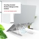 Universal Height Adjustable Macbook Holder Heat Dissipation Tablet Desktop Stand for 10-17.3 inch Devices