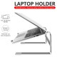 Universal Thickened Non-Slip Heat Dissipation Aluminum Alloy Macbook Bracket Desktop Holder Stand for 10-18 inch Devices Universal Thickened Non-Slip Heat Dissipation Aluminum Alloy Macbook Bracket Desktop Holder Stand for 10-18 inch Devices