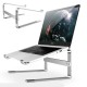 Universal Thickened Non-Slip Heat Dissipation Aluminum Alloy Macbook Bracket Desktop Holder Stand for 10-18 inch Devices Universal Thickened Non-Slip Heat Dissipation Aluminum Alloy Macbook Bracket Desktop Holder Stand for 10-18 inch Devices