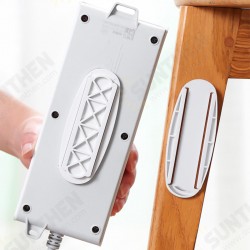 Wall-Mounted Sticker Punch-free Plug Fixer Home Self-Adhesive Socket Fixer Cable Wire Organizer Seamless Power Strip Holder Wall-Mounted Sticker Punch-free Plug Fixer Home Self-Adhesive Socket Fixer Cable Wire Organizer Seamless Power Strip Holder