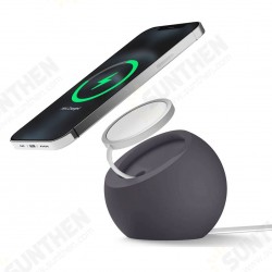 for MagSafe Charger Base Mount Silicone Desktop Holder for iPhone 13 12 for MagSafe Charger Base Mount Silicone Desktop Holder for iPhone 13 12