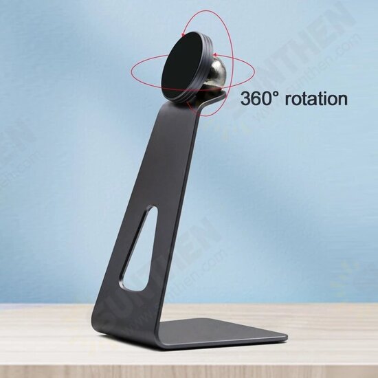 for Magsafe Desk Tablet Phone Holder 360° Rotation Aluminum Alloy Stand for iPhone 13 for iPhone 12