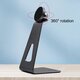 for Magsafe Desk Tablet Phone Holder 360° Rotation Aluminum Alloy Stand for iPhone 13 for iPhone 12