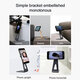 for Magsafe Desk Tablet Phone Holder 360° Rotation Aluminum Alloy Stand for iPhone 13 for iPhone 12