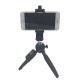 Stretchable 360 Degree Rotation Phone Clip Tripod Accessory for iPhone Mobile Phone