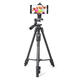 Stretchable 360 Degree Rotation Phone Clip Tripod Accessory for iPhone Mobile Phone