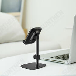Metal 35 Degree Up Down Adjustable Cable Clip Desktop Stand Lazy Holder for Mobile Phone Tablet Metal 35 Degree Up Down Adjustable Cable Clip Desktop Stand Lazy Holder for Mobile Phone Tablet
