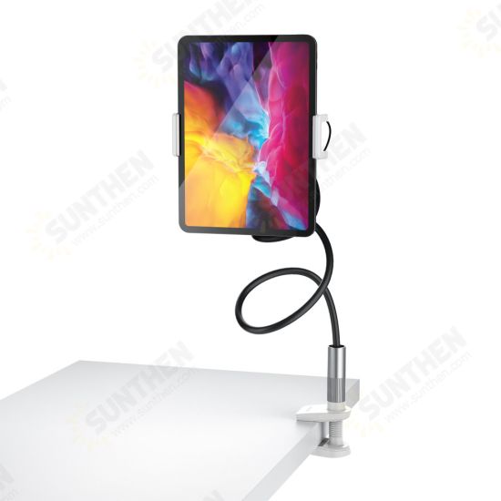 BW-TS1 360 Rotation Adjustable Flexible Gooseneck Mobile Phone Tablet Stand for 4-12.9inch SmartPhone Tablet iPadPro POCOX3 NFC Samsung Note20 Ultra