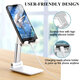 CCT4 Universal Folding Telescopic Desktop Mobile Phone Tablet Holder Stand for iPad Air for iPhone 12 XS 11 Pro POCO X3 NFC