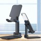 Universal Portable Telescopic Desktop Stand Phone Holder with Mirror for Samsung