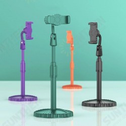 Cell Phone Holder Telescopic Height Adjustable Colorful Mobile Phone Stand Disc Base Desktop Holders Stream Live Broadcast Web lesson Stand Cell Phone Holder Telescopic Height Adjustable Colorful Mobile Phone Stand Disc Base Desktop Holders Stream Live Broadcast Web lesson Stand