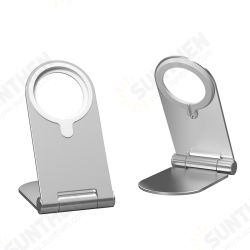 GSY-801 MagSafe Charger Base Mount Aluminium Alloy Desktop Holder Stand for iPhone 12 Series GSY-801 MagSafe Charger Base Mount Aluminium Alloy Desktop Holder Stand for iPhone 12 Series