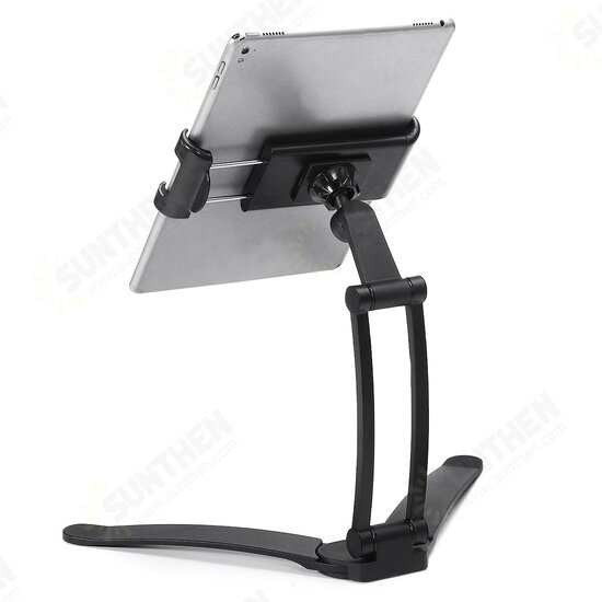 Desktop Bedroom Kitchen Bathroom Lazy Phone Holder Tablet Stand For 5-10.5Inch Smart Phone Tablet Home Office Youtube Video Live Stream Online Course