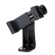 EGP-A02 360° Rotation with Universal 1/4 inch Screw Online Learning Live Streaming Mobile Phone Clip Holder for Devices between 2.3-4.1 inch Width