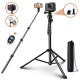 EGS-08 Multifunctional Selfie Stick 1.3m Telescopic Height Adjustable Tripod Stand Phone Holder with Remote Shutter for Camera Phone