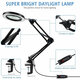 Flexible Arm 10X LED Magnifying Glass Stepless Dimmable 3 Color Light Modes Ring Fill Light with Desk Clip Flexible Arm 10X LED Magnifying Glass Stepless Dimmable 3 Color Light Modes Ring Fill Light with Desk Clip