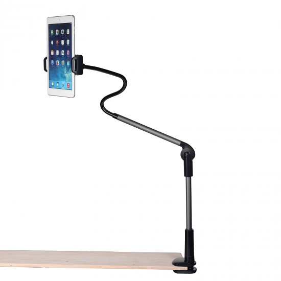 Flexible Long Arm Lazy Holder for Bed Desk Desktop Office Kitchen Phone Holder Mobile Phone Stand Holder Tablet Clip Bracket for Smart Phone Tablet