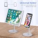 Aluminum Alloy Desktop Phone Holder Tablet Stand For 4.7-10.5 inch Smart Phone Tablet For iPhone For iPad For Samsung For POCO X3 NFC