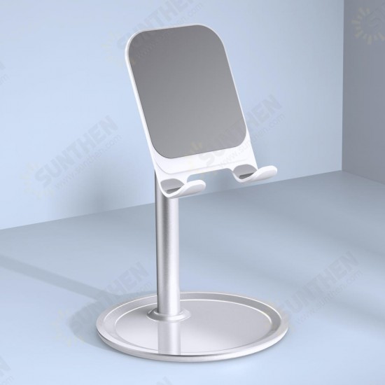 Aluminum Alloy Desktop Phone Holder Tablet Stand For 4.7-10.5 inch Smart Phone Tablet For iPhone For iPad For Samsung For POCO X3 NFC