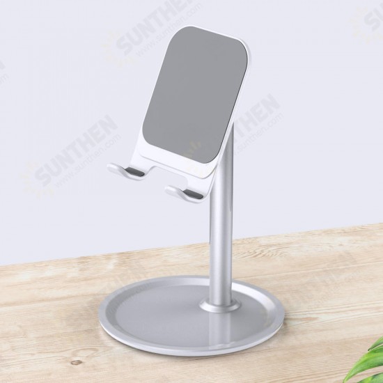 Aluminum Alloy Desktop Phone Holder Tablet Stand For 4.7-10.5 inch Smart Phone Tablet For iPhone For iPad For Samsung For POCO X3 NFC