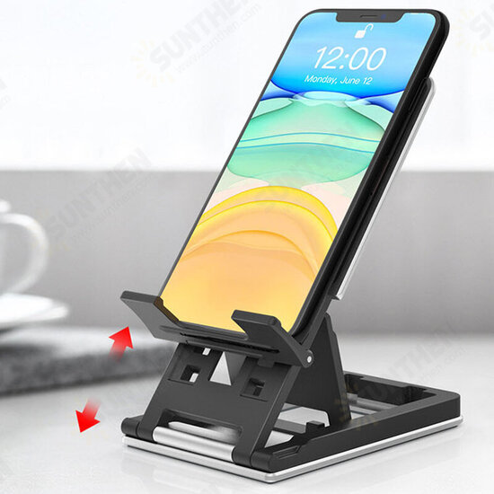 Folding Desktop Phone Holder Adjustable Aluminum alloy Tablet Bracket For iPad Pro For iPhone13 Pro Max/Mini Samsung Galaxy Z Fllp3 5G For Xiaomi Mi12