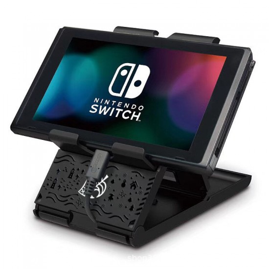 Foldable Adjustable Heat Dissipation NS Game Console Stand Phone Holder With 7 Card Holders For Nintendo Switch