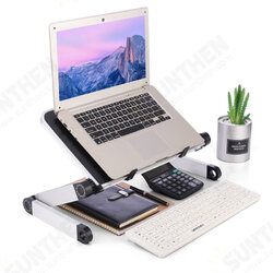 Foldable Aluminum Laptop Computer Desk Table TV Bed Computer Mackbook Desktop Holder Foldable Aluminum Laptop Computer Desk Table TV Bed Computer Mackbook Desktop Holder
