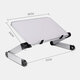 Foldable Aluminum Laptop Computer Desk Table TV Bed Computer Mackbook Desktop Holder