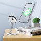 PH39 for MagSafe Charger Base Stand Mount Dock Holder Angle Adjustable Aluminium Alloy Magnetic Wireless Charging Desktop Stand Bracket for iPhone 12