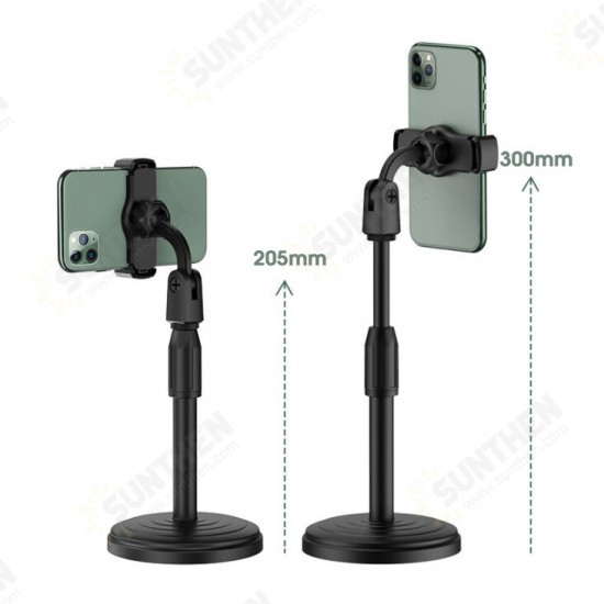 360° Rotation Telescopic Height Desktop Mobile Phone Tablet Holder Stand for Samsung Galaxy S21 POCO M3