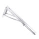 4PCS/ Set Folding Stainless Steel Wall Mounted Shelves Floating Hanging Shelf Board Support Holder