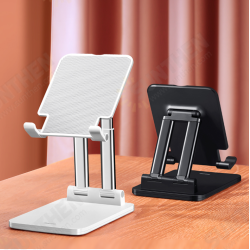 Folding Tablet/ Laptop Holder Stand Adjustment Angle Telescopic Alloy Desktop Bracket for iPad Mini 9-16 inch Devices Folding Tablet/ Laptop Holder Stand Adjustment Angle Telescopic Alloy Desktop Bracket for iPad Mini 9-16 inch Devices
