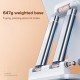 Folding Tablet/ Laptop Holder Stand Adjustment Angle Telescopic Alloy Desktop Bracket for iPad Mini 9-16 inch Devices