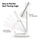 Desktop Foldable Height Adjustable Phone Holder Mount Tablet Stand For 4.0-12.9Inches Smart Phone Tablet iPad Pro Online Course Youtube Live Streams