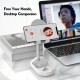 Desktop Foldable Height Adjustable Phone Holder Mount Tablet Stand For 4.0-12.9Inches Smart Phone Tablet iPad Pro Online Course Youtube Live Streams