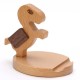 Lovely Wooden Horse Coin Can Phone Stand Holder For Cell Phone