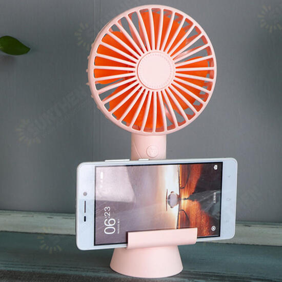 Multifunction Powerful Mini Fan Low Noise Aroma Desktop Phone Holder Stand for Xiaomi Mobile Phone